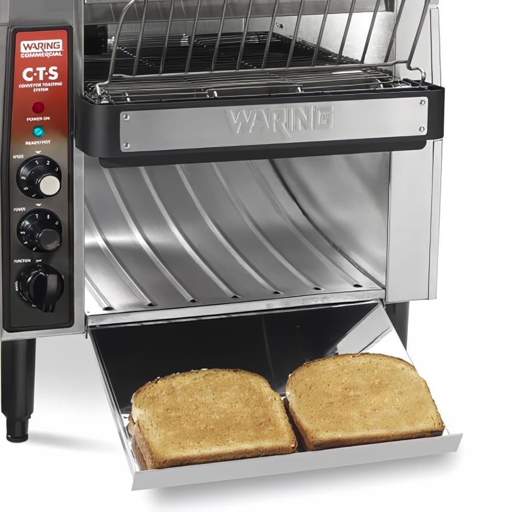 Waring CTS1000B Conveyor Toaster 1000 Slices/hr w/ 2" Product Opening