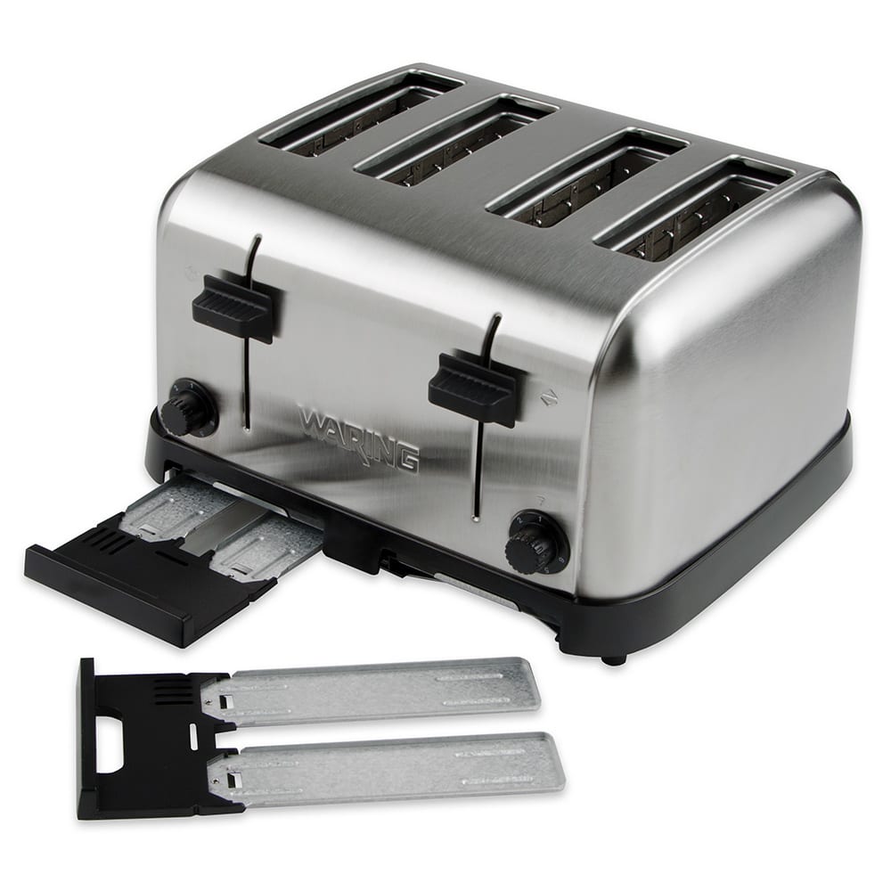 Waring WCT702 2-Slice Toaster - Brushed Chrome Steel