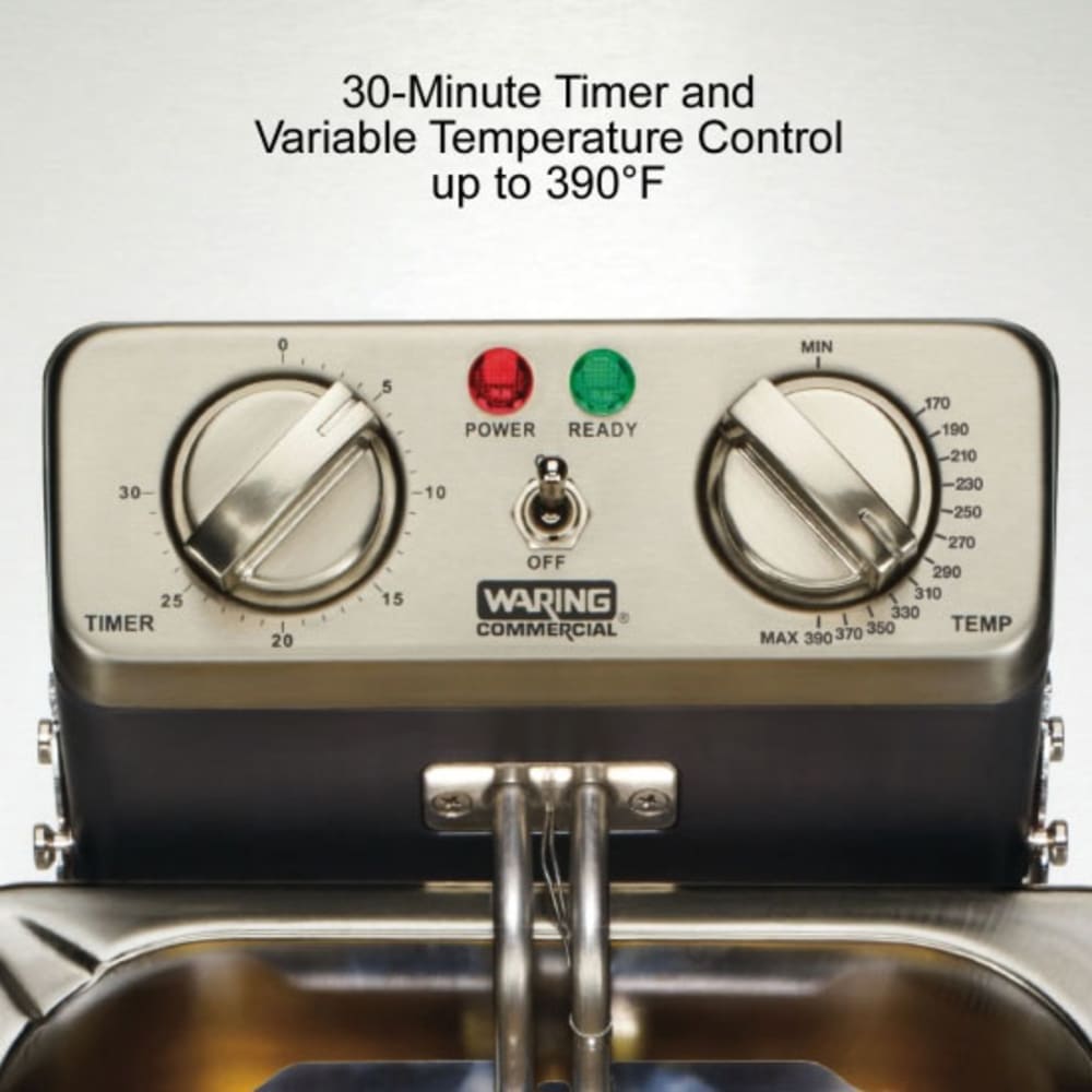 141-WDF1550 Countertop Electric Fryer - (1) 15 lb Vat, 240v/1ph