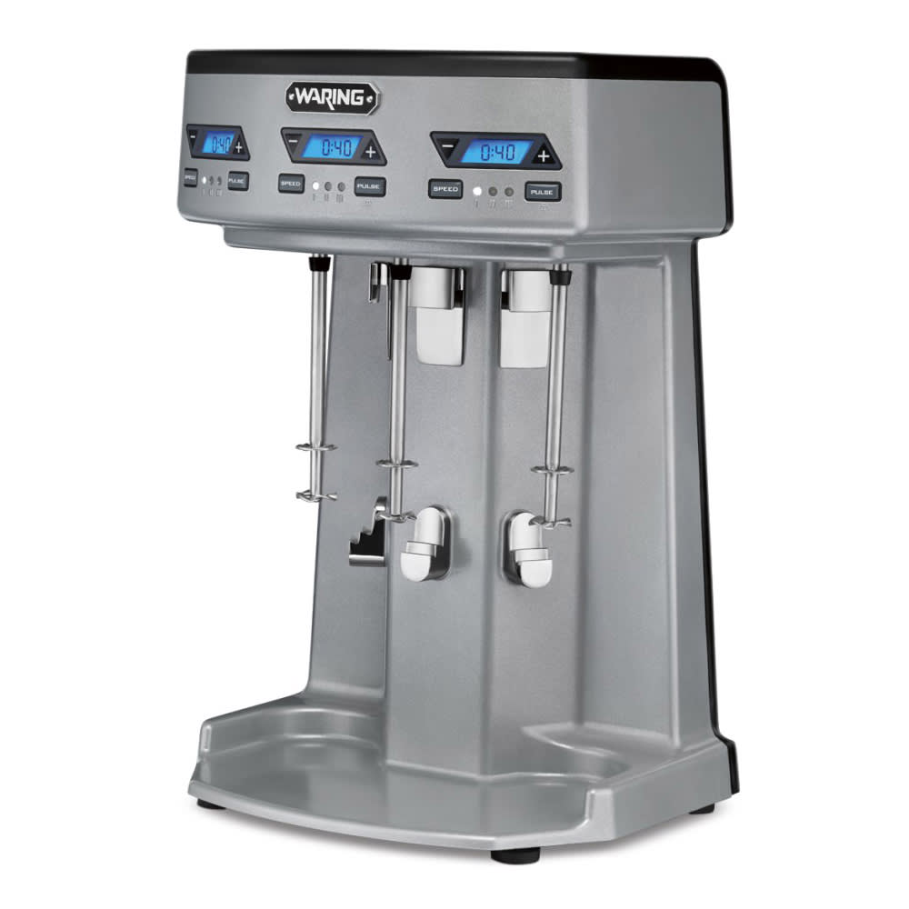 Waring WDM360 Counter Top Milkshake Mixer - 3 heads 1 HP