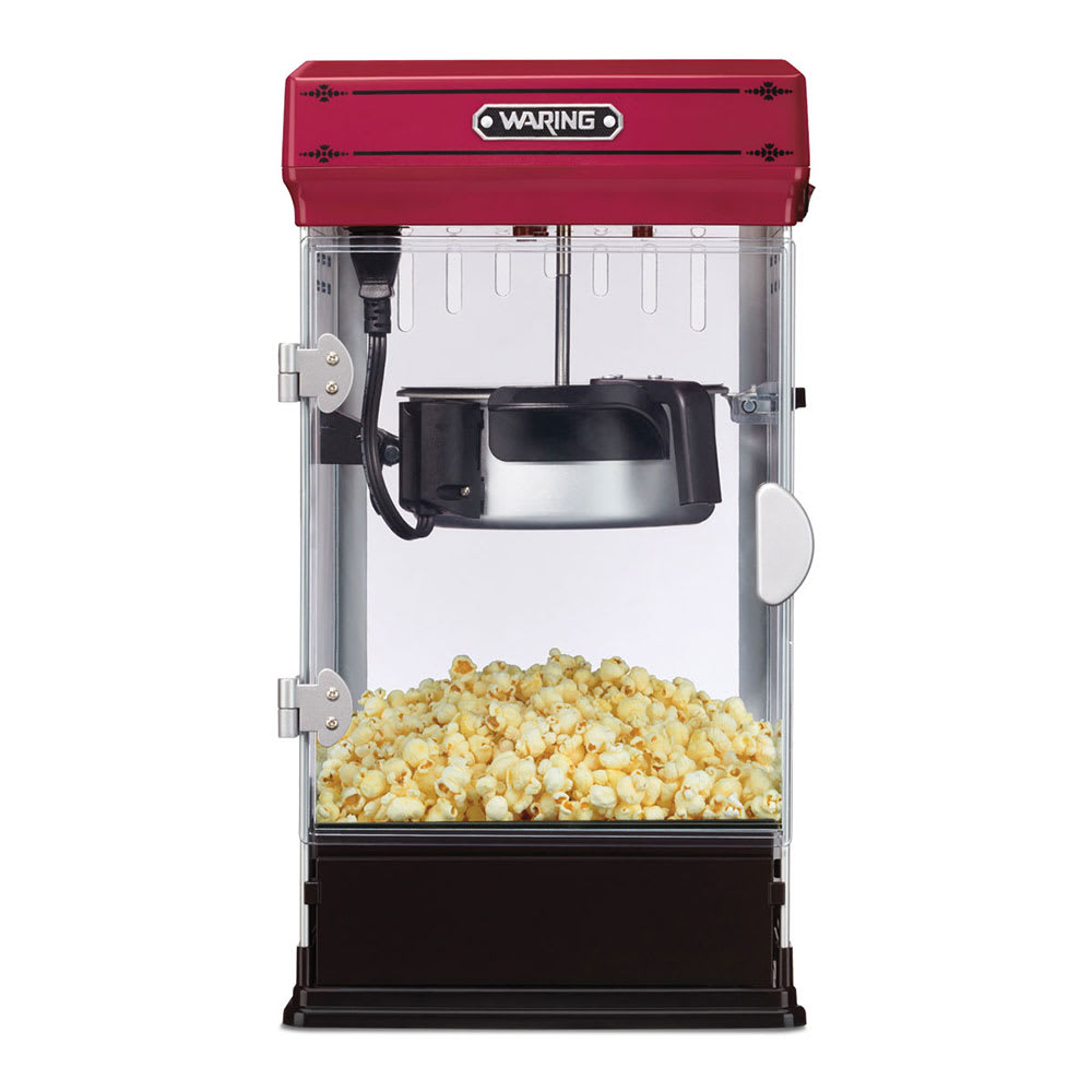 Waring WPM28 Classic Kettle Popcorn Maker Yields 10 Cups Popped