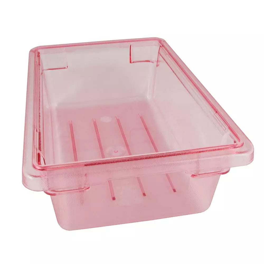 Cambro 3 Gal Clear Plastic Food Storage Container - 18L x 12W x 6D