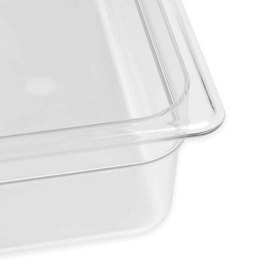 Cambro 14PP190 Translucent 4" Deep Food Pan - NSF Certified Storage Container