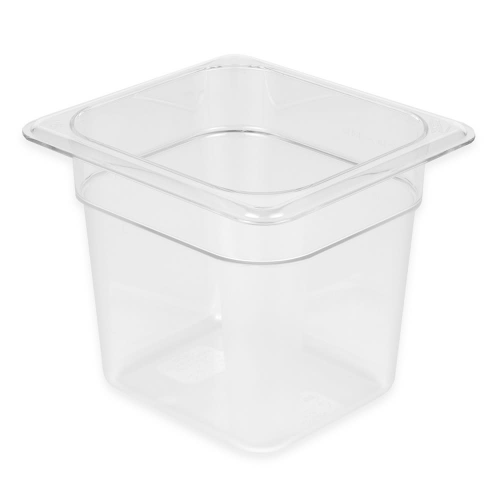 Cambro Translucent Food Pans Square Plastic Food Storage Container Sets