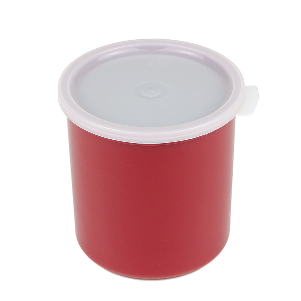 144-CP12416 1.2-qt Crock with Lid - Cranberry