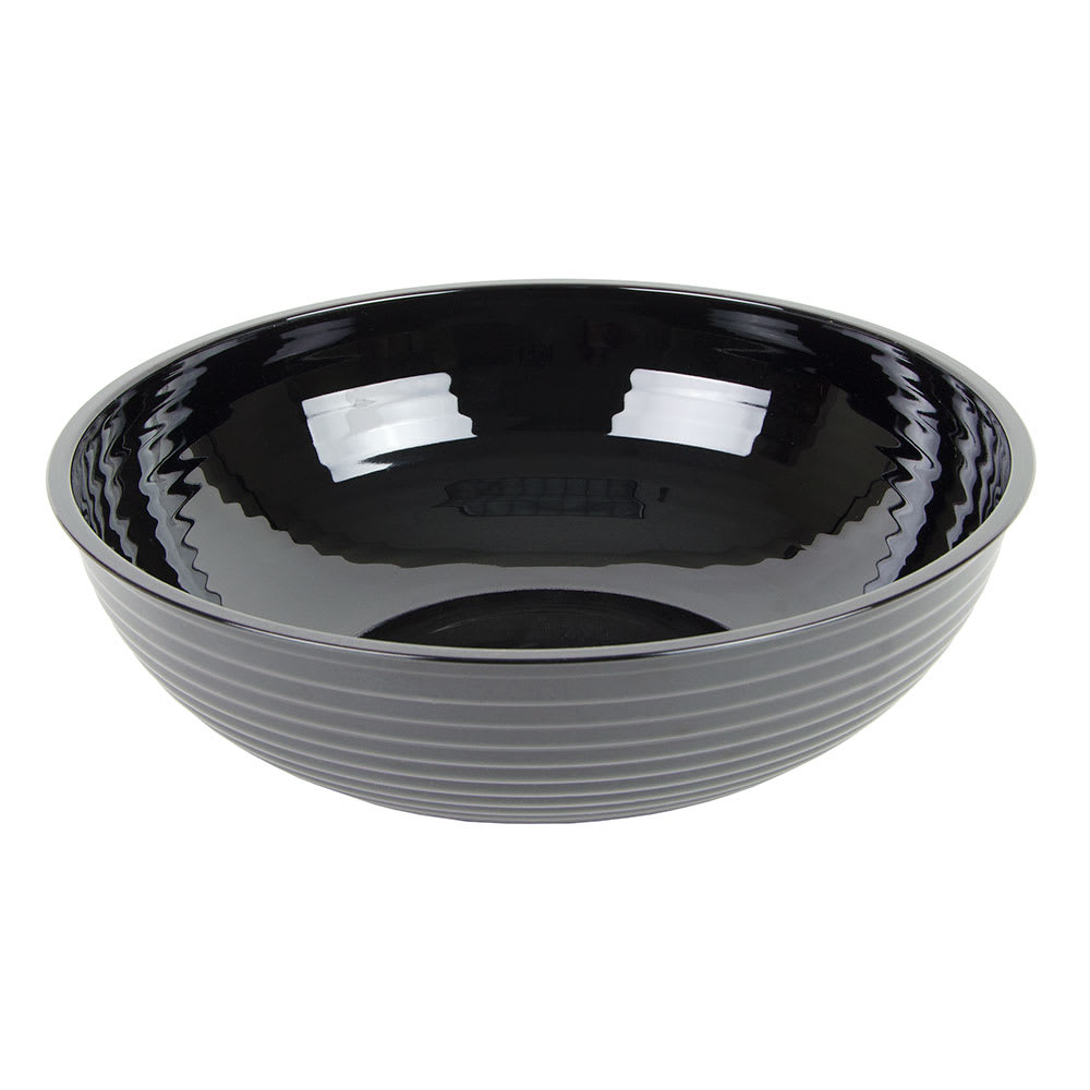 144-RSB12CW110 12" Round Camwear Bowl - 5.8-qt Capacity, Black