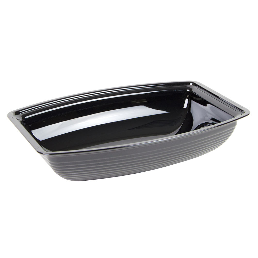 144-RSB912CW110 2.9 qt Rectangular Camwear Bowl - 9x12 1/8" Black