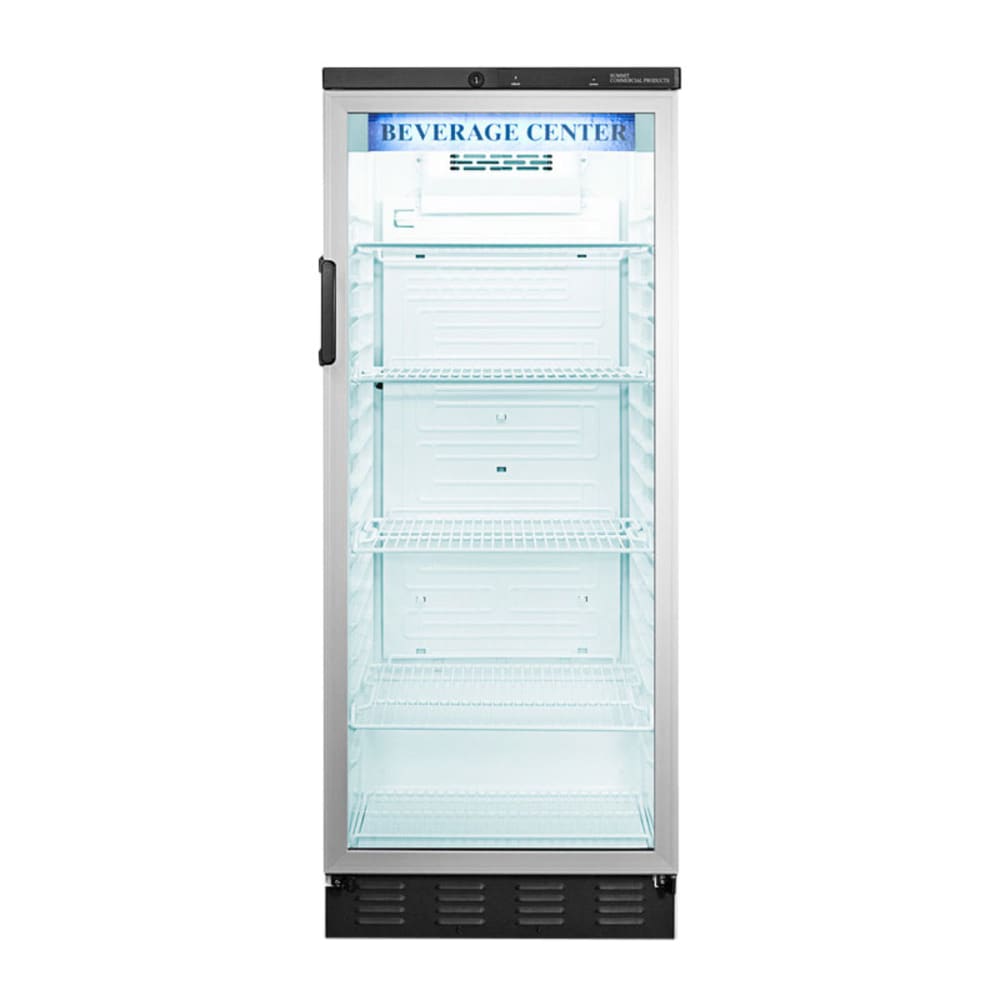 162-SCR1150 24" One-Section Glass Door Merchandiser w/ Swing Door, 115v