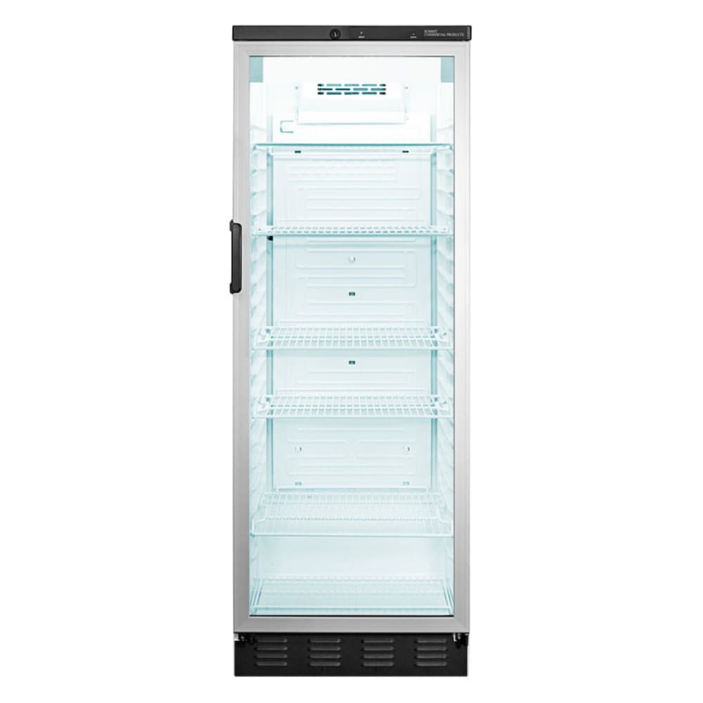 162-SCR1300 24" One-Section Glass Door Merchandiser w/ Swing Door, 115v