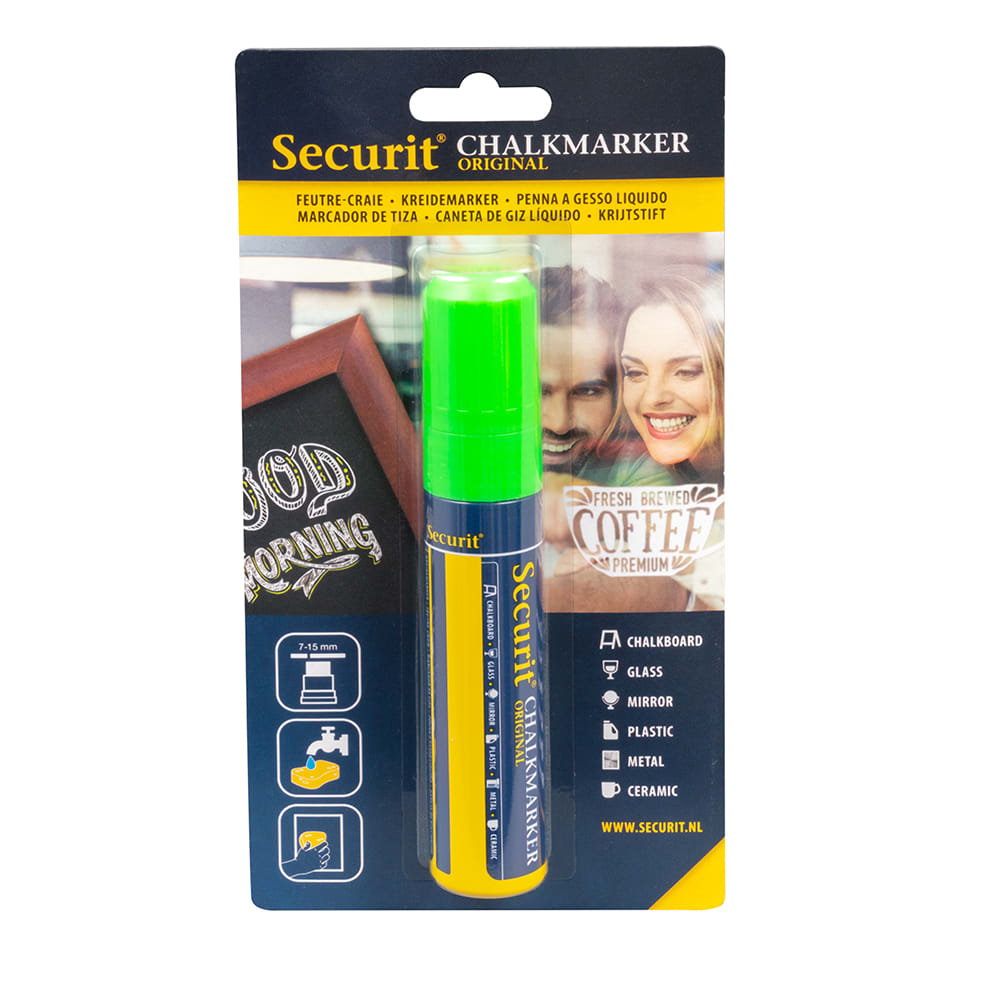 American Metalcraft BLSMA720GR Large Tip Chalk Marker, Green