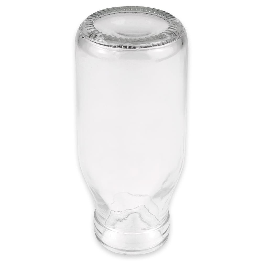 American Metalcraft GMB8 8 oz. Glass Milk Bottle 