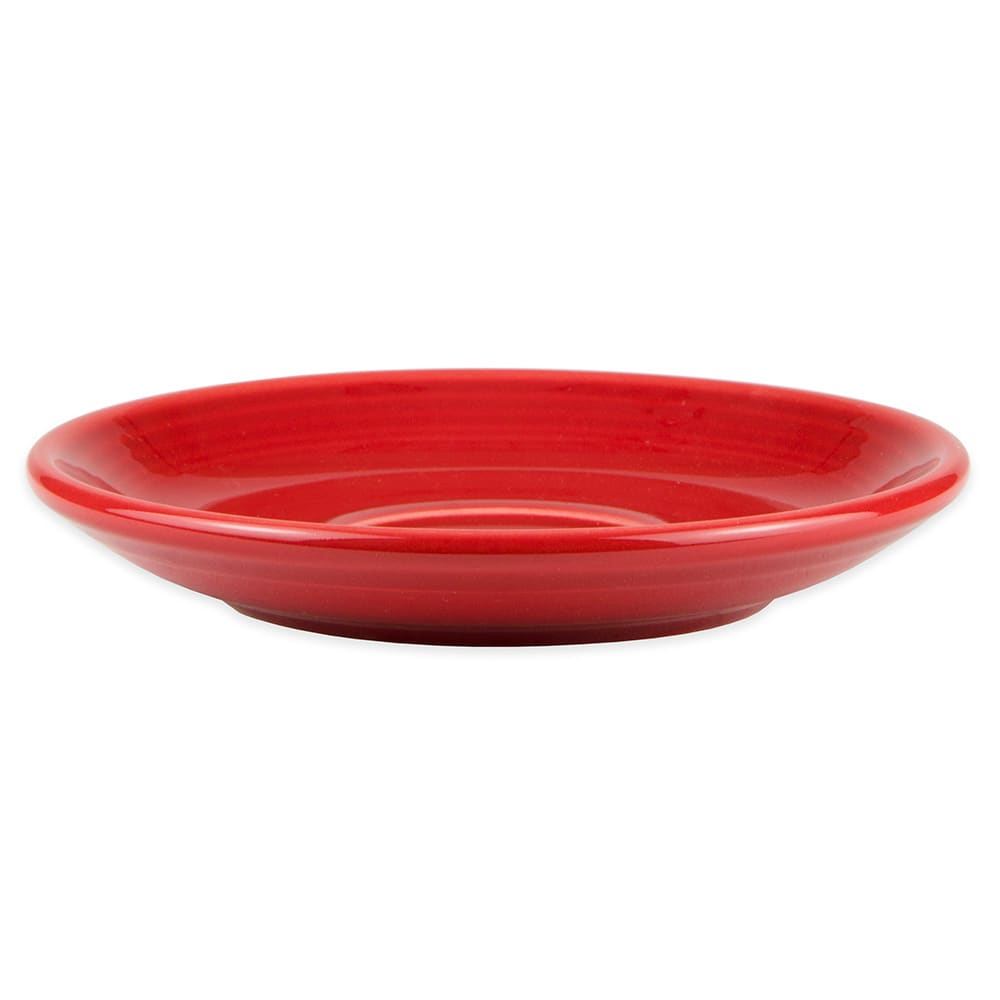 179-470326 5 7/8" Round Fiesta Saucer - China, Scarlet