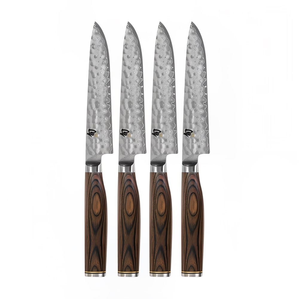 Shun TDMS0400 Premier 4 Piece Steak Knife Set