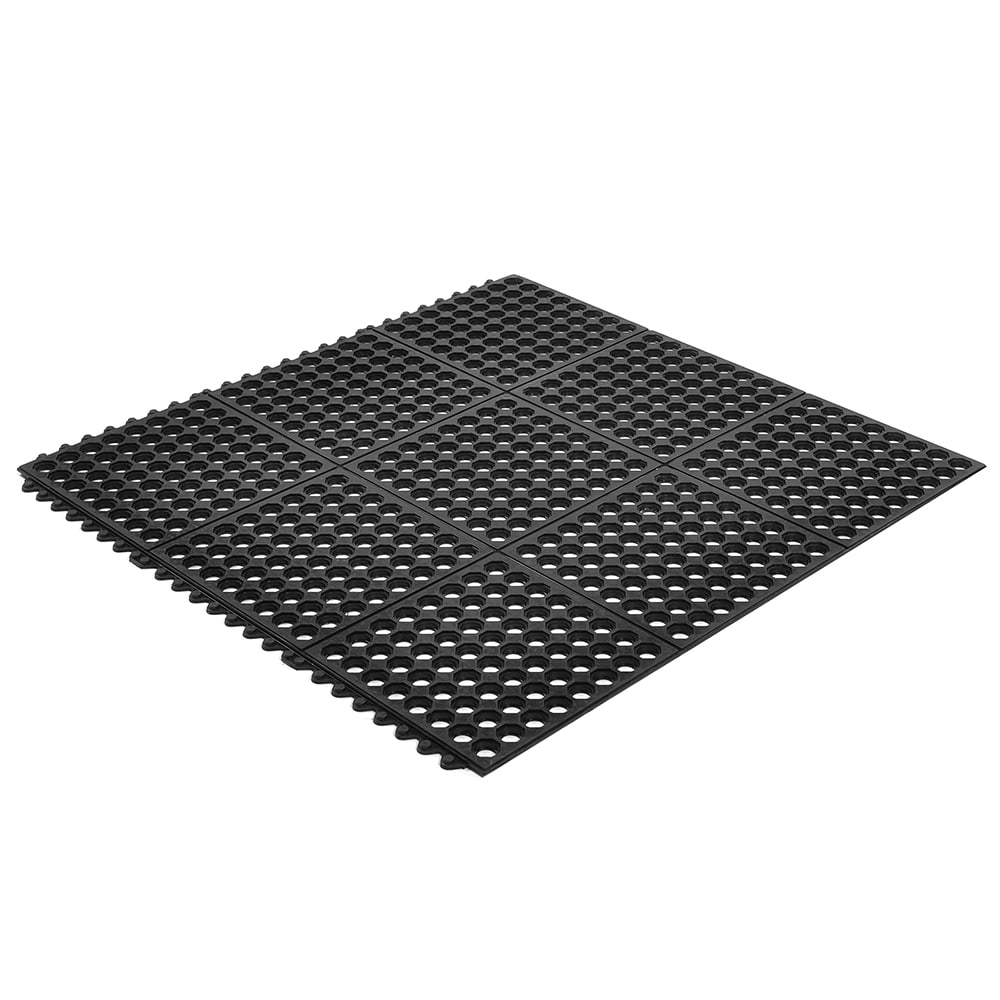 NoTrax T32U0035BL Ultra Mat General Purpose Floor Mat, 3' x 5', 1/2 Thick,  Black