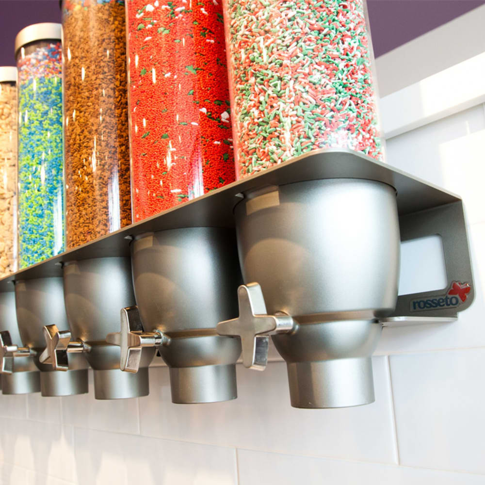 Wall-mounted ice cream topping dispenser - EZ527 - Rosseto Serving  Solutions - for bar / for hospital / for hotel