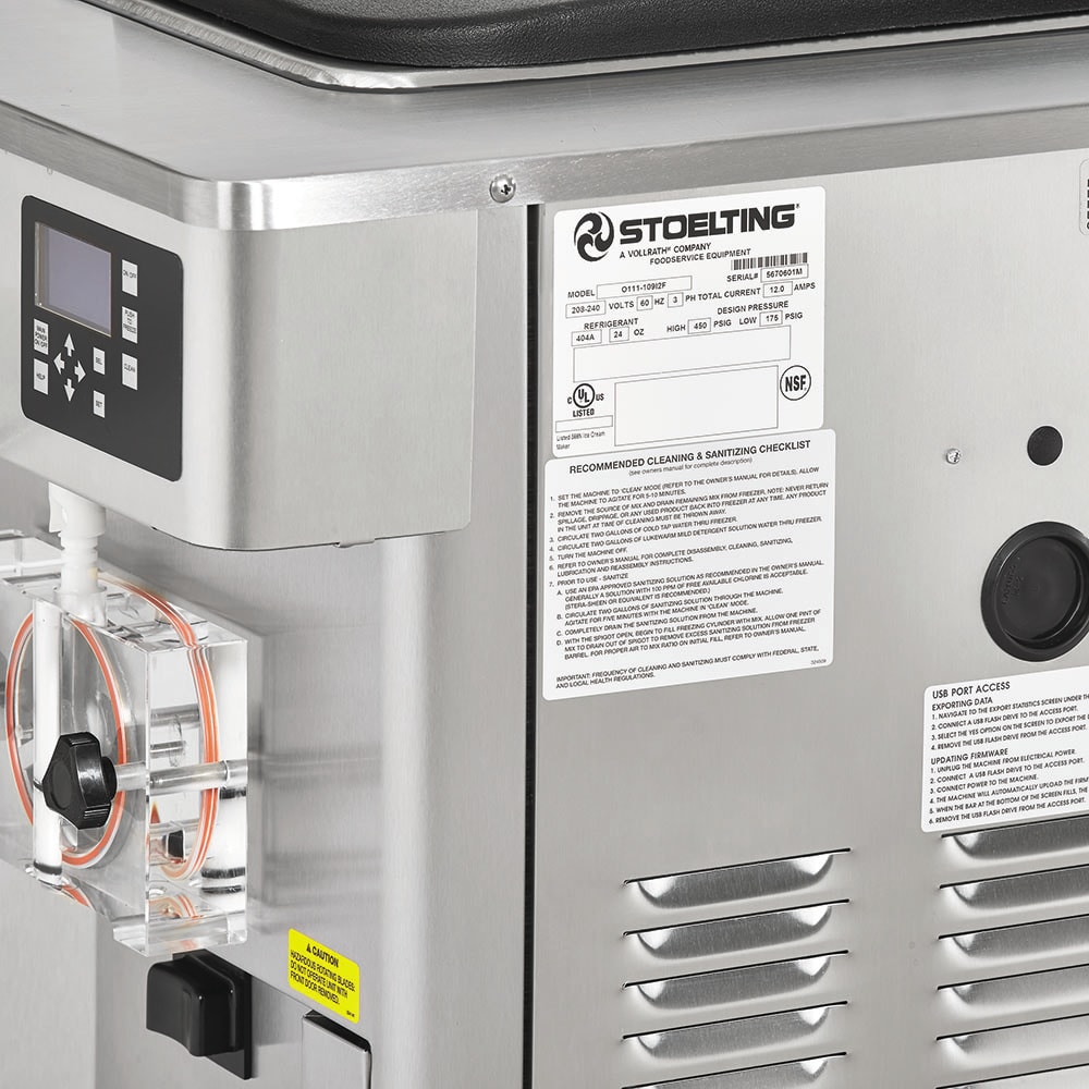 Stoelting ice cream machine manual top