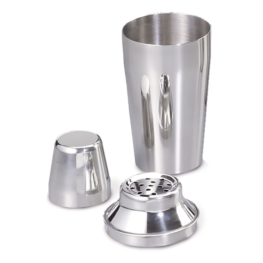 American Metalcraft CSJ174 28 oz. Stainless Steel 3-Piece Cocktail Shaker