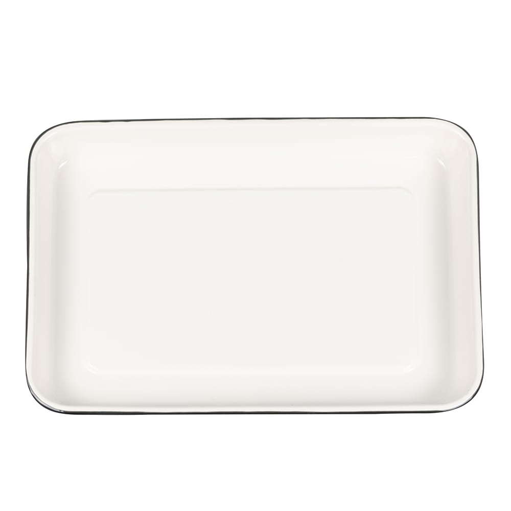 Rectangular Porcelain Casserole Warming Trays for Food, Chafers