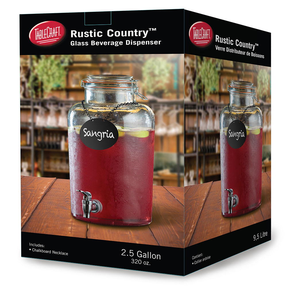 1-Gallon Country Beverage Dispenser