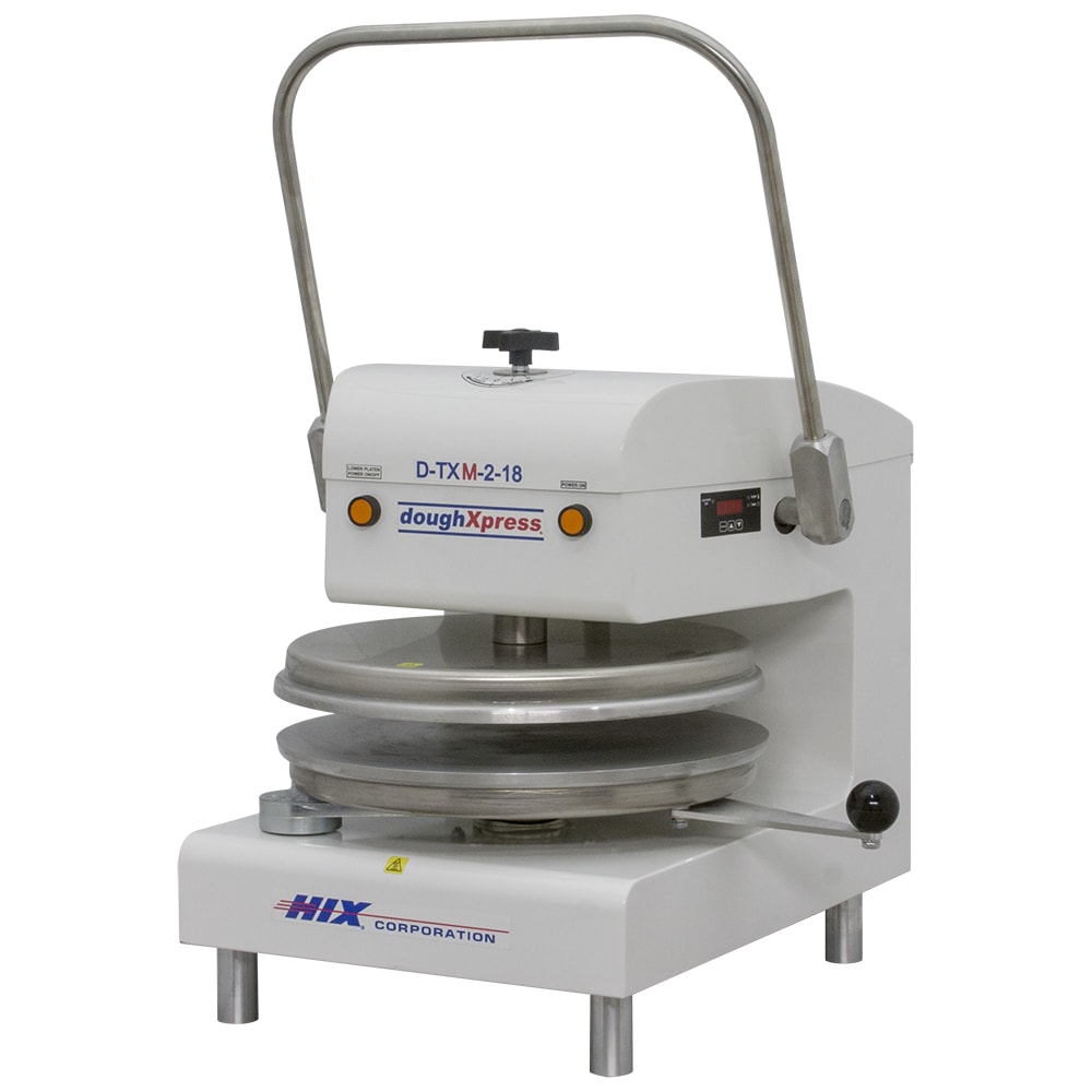 DoughXpress D-TXM-2-18-W Manual Tortilla Pizza Dough Press w/ Pull