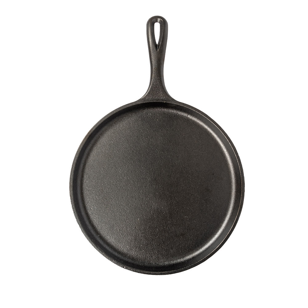 Lodge Cast Iron 10.5 Round Cast Iron Griddle in Black