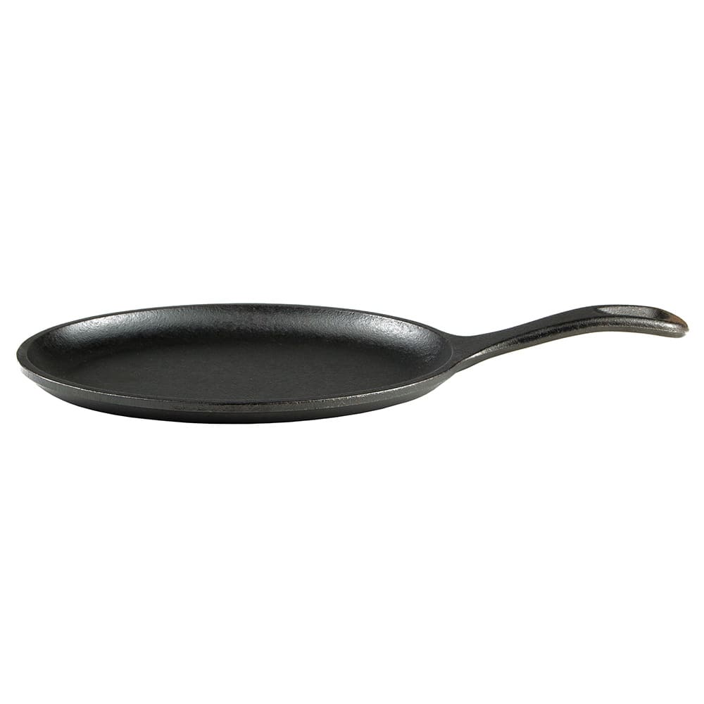 Lodge Cast Iron Griddle, Round, 10.5 Inch & Lodge L8SK3 10-1/4-Inch  Pre-Seasoned Skillet