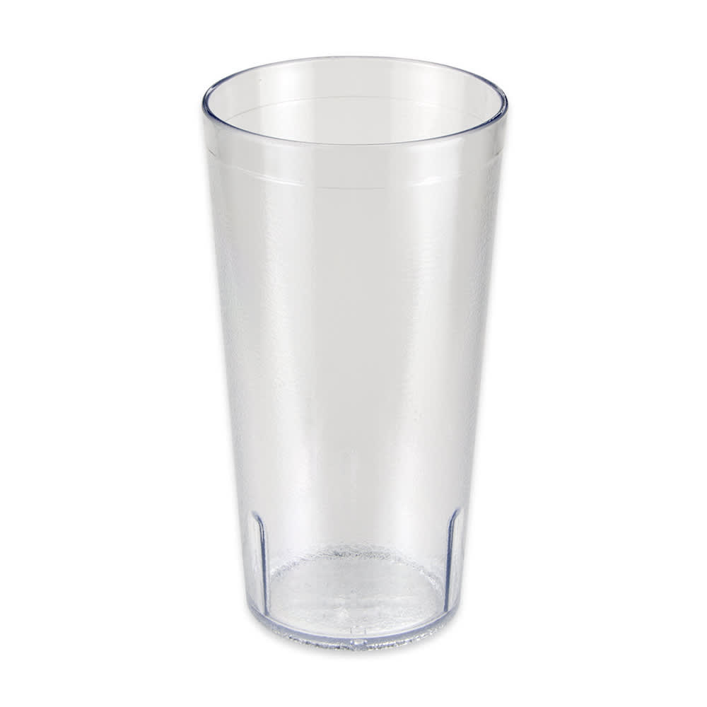 G.E.T. 6632-1-CL Textured Clear 32 Oz. Tumbler - Dozen