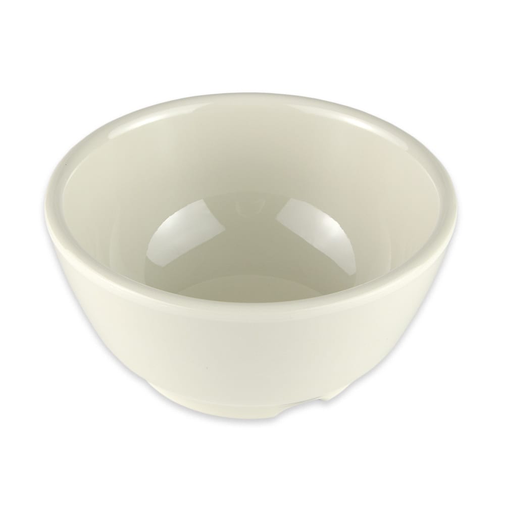 GET 10 oz Round Melamine Soup Bowl, Ivory (B-45-DI)