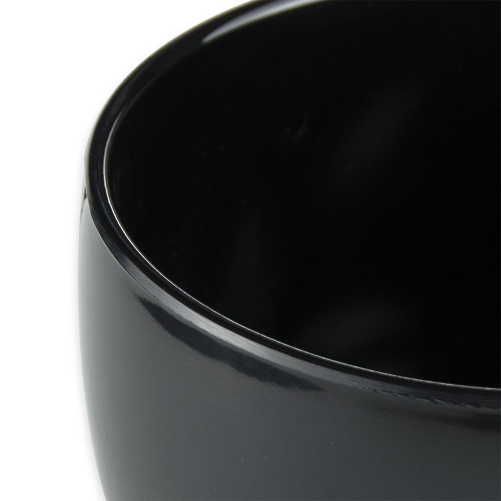 Black Coffee Spill in a Melamine Mug