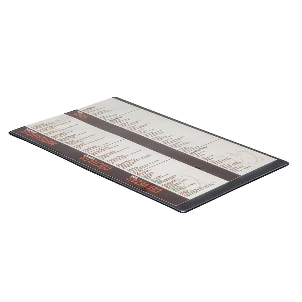 Risch Double-Sided Clear Menu Cover | Top-Loading, UK - View #12