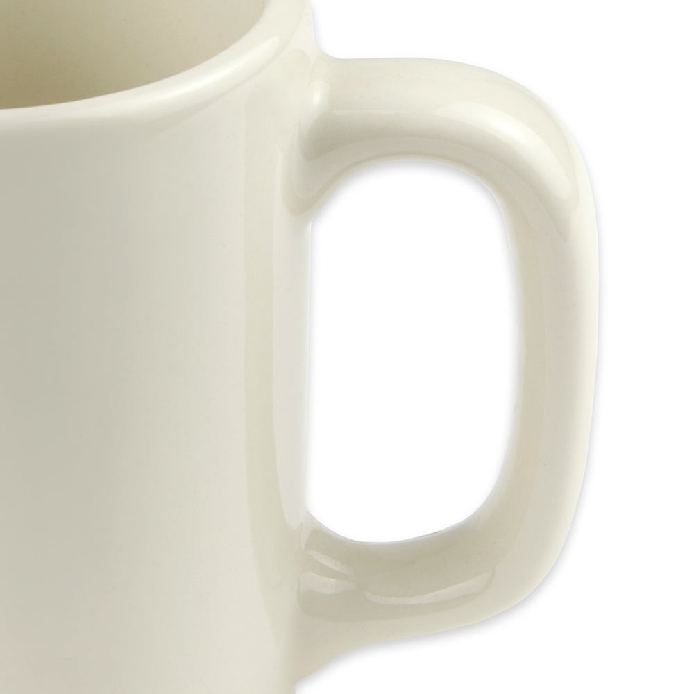 Hall China 953-WH 18 Ounce Round White Grande Coffee Mug