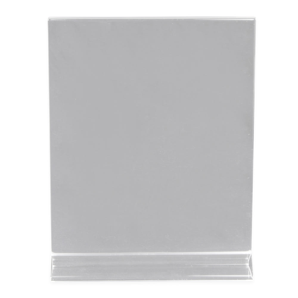 370-ACH811 Tabletop Menu Card Holder - 8" x 11", Acrylic