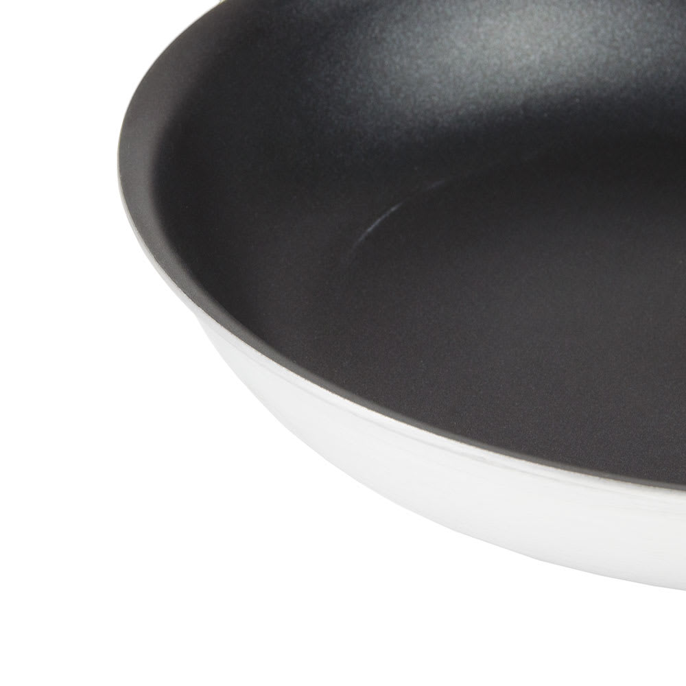 370-AFQ10H 10" Aluminum Frying Pan w/ Solid Silicone Handle