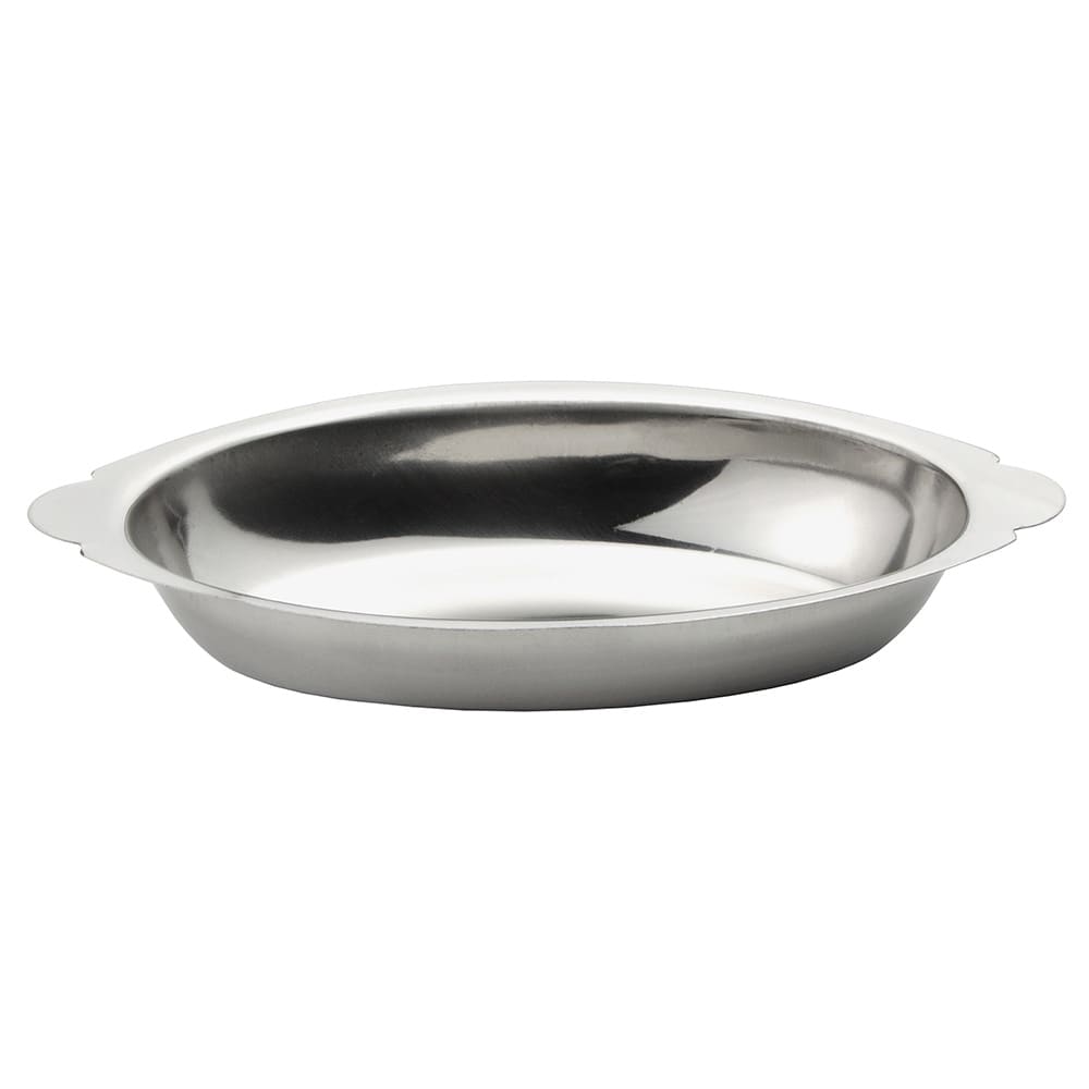 370-AGO20 20 oz Oval Stainless Rarebit, Natural