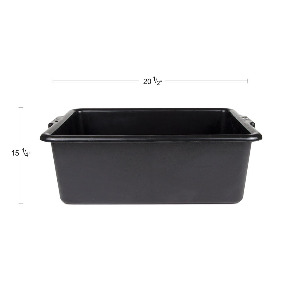 370-BB7BN Update International™ Bus Box - 20 1/2" x 15 1/4" x 7", Black