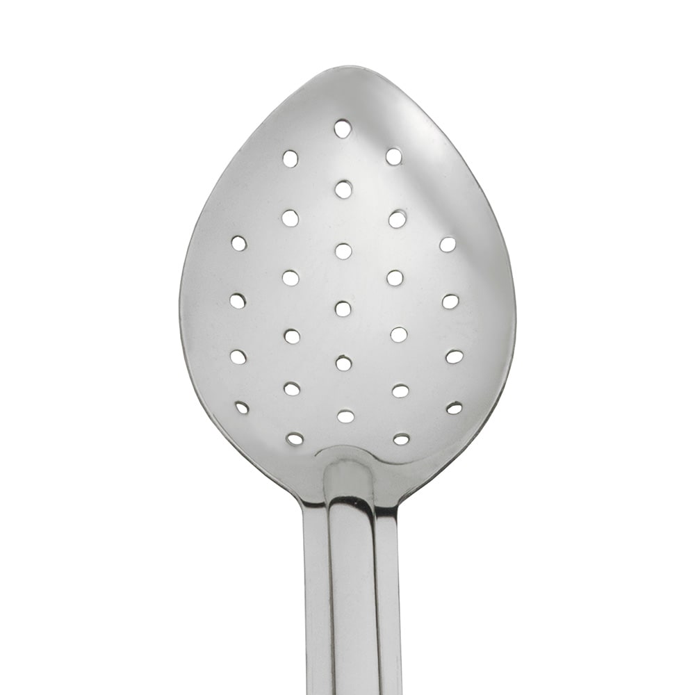370-BBPF11N 11" Perforated Basting Spoon - Bakelite Handle, Stainless