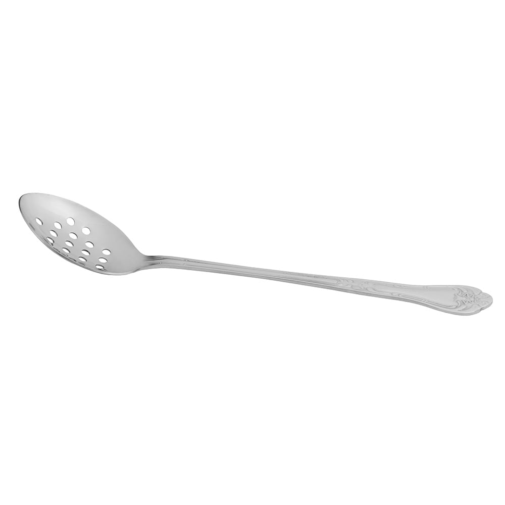 370-CR13PF 13" Crown Perforated Serving Spoon - 2.7mm Stainless