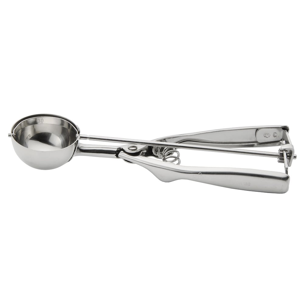 370-DS30 Stainless #30 Squeeze Disher - 1 1/4 oz