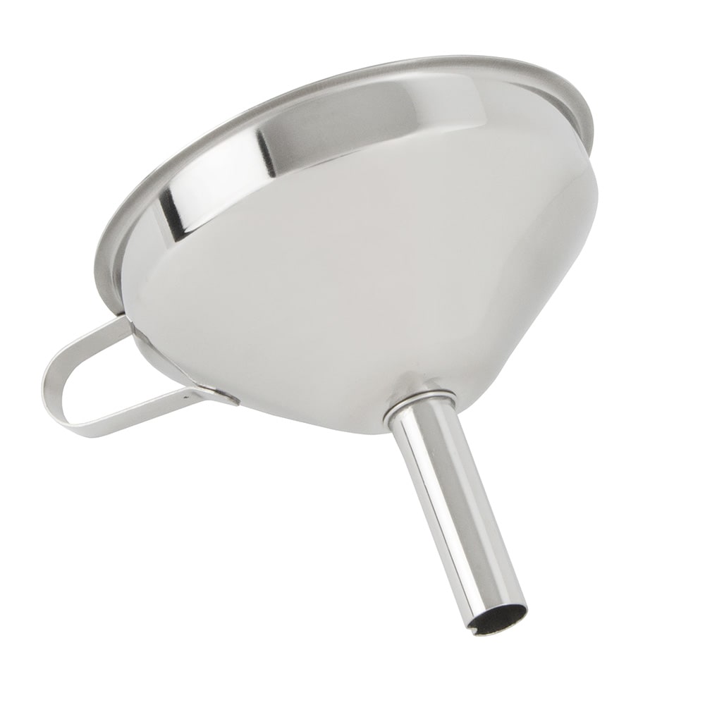 370-FSV5S 5" Funnel w/ Removable Strainer, Stainless