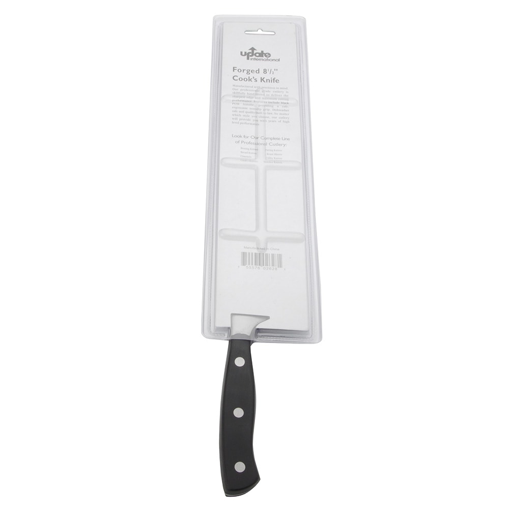 370-KGE08 8 1/2" Cook's Knife - 2 1/2 mm German Carbon Stainless Steel