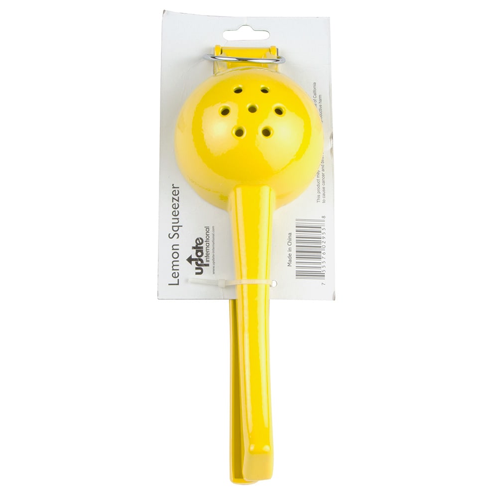 370-LSYE 8 3/4" Lemon Squeezer - Aluminum, Yellow
