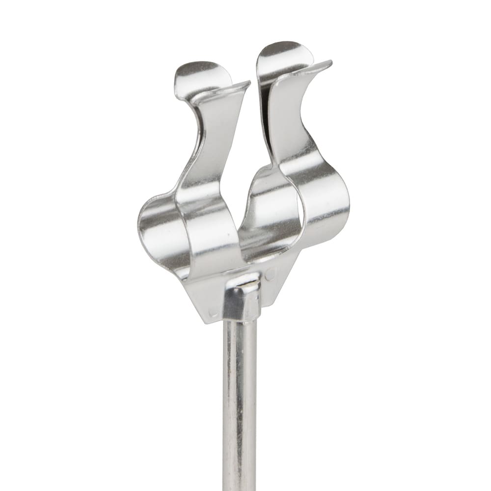 370-MCH12 12" Number Card Holder - Stainless/Cast Iron