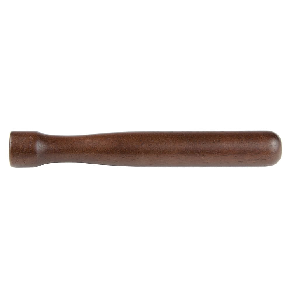 370-MDW80F 8" Flat Head Wooden Muddler - Brown