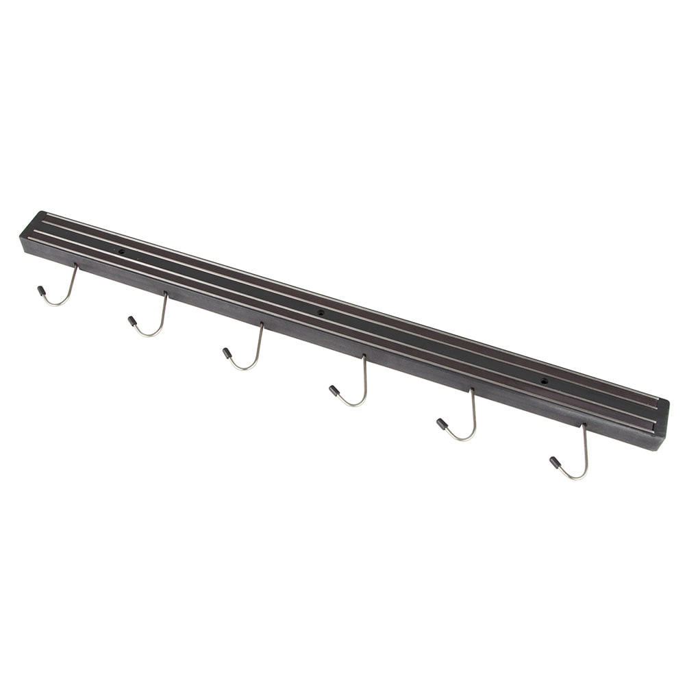 370-MTH24P 24" Magnetic Tool Holder - (6)Hooks, Black