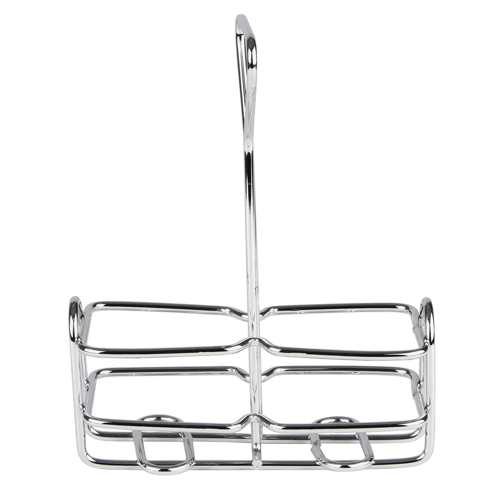 370-OVHDR Wire Oil & Vinegar Rack for (2) Cruets, Chrome Plated