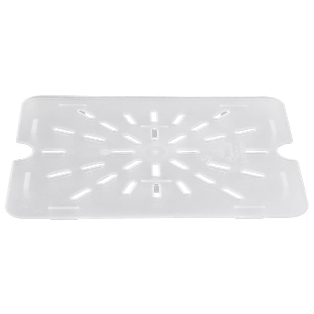 370-PCP50DS 1/2 Size Food Drain Shelf - Polycarbonate