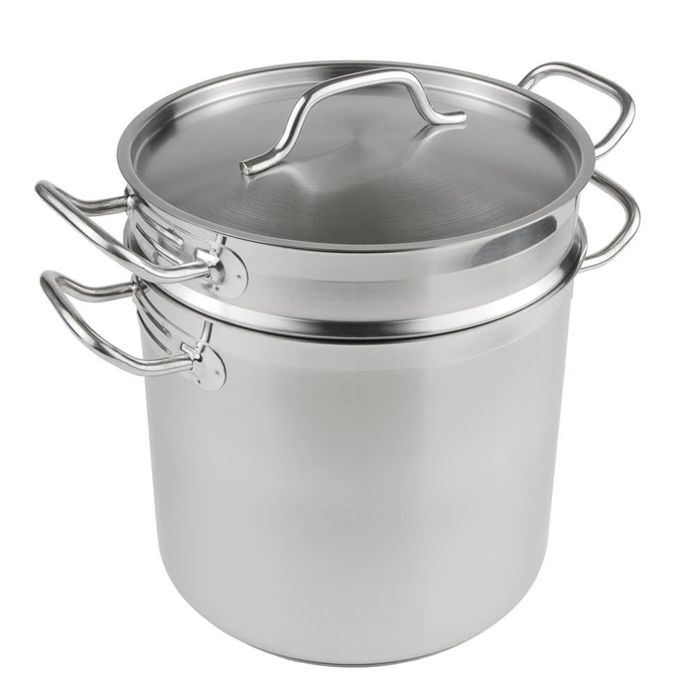 370-SDB12 11" Stainless Steel Double Boiler w/ 12 qt Capacity