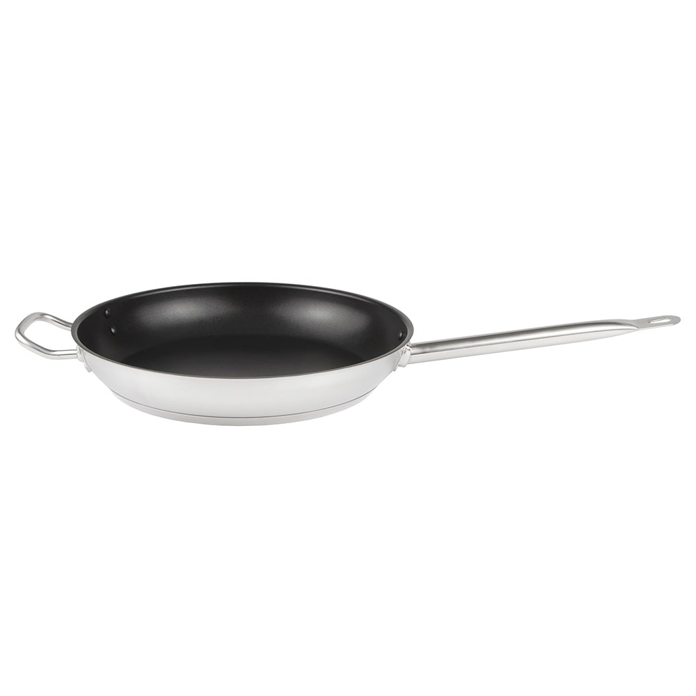 370-SFC12 12" Stainless Steel Frying Pan w/ Hollow Metal Handle