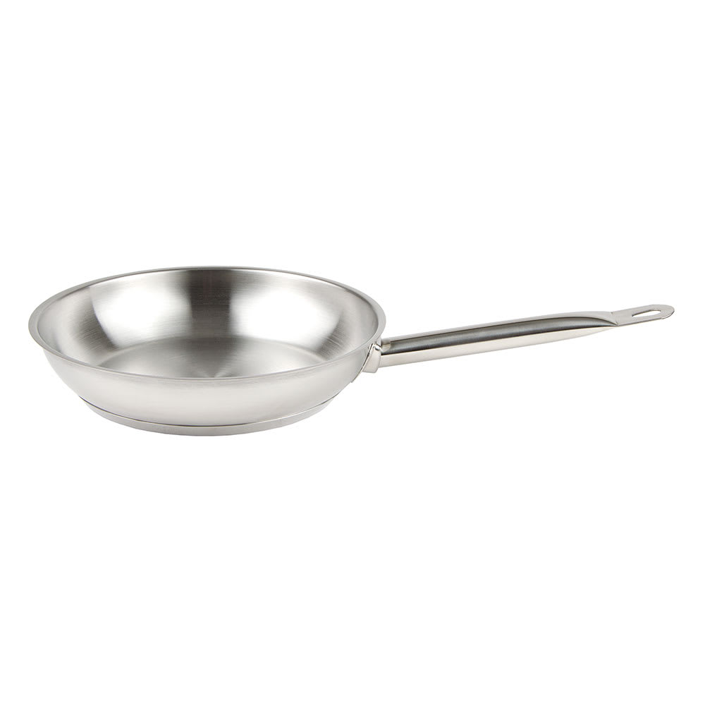 370-SFP09 9" Stainless Steel Frying Pan w/ Hollow Metal Handle