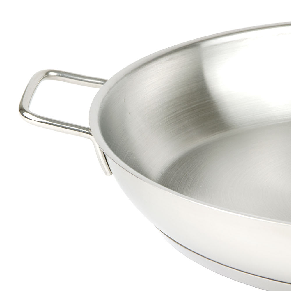 370-SFP12 12" Stainless Steel Frying Pan w/ Hollow Metal Handle
